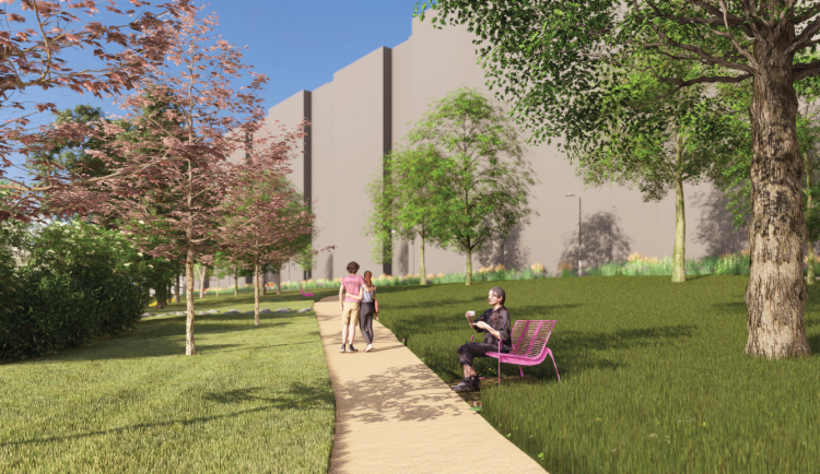 Vizualizace: Zahradní architektura, Barbora Nosková