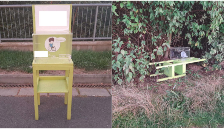 Zloději se neštítili ukrást charitativní kasičku z obchoďáku, napadli také člena ostrahy