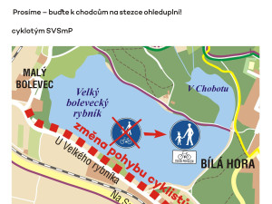 Pomalí po stezce, rychlí po silnici, první duální řešení v Plzni dává cyklistům na výběr