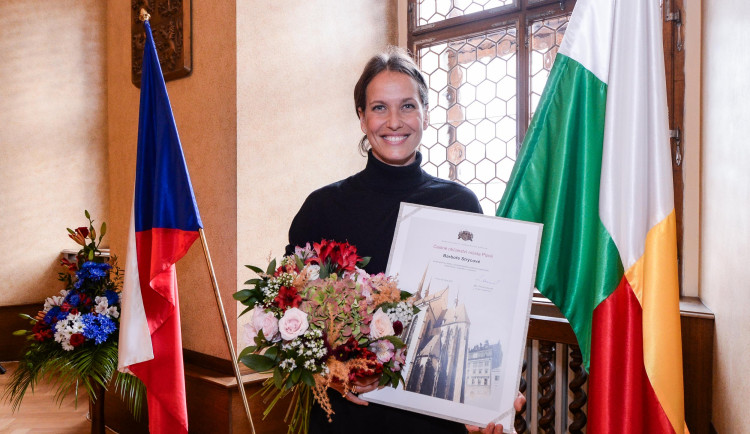 Tenistka Barbora Strýcová je čestnou občankou Plzně, spolu s ní ocenilo město i další osobnosti
