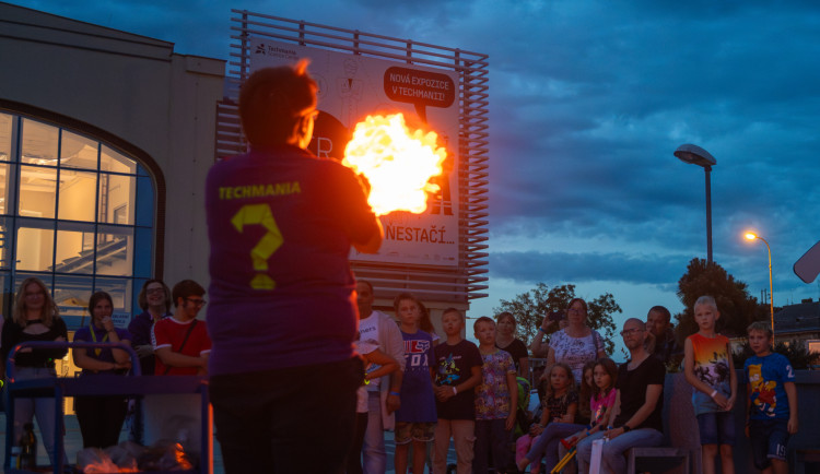 Techmania Science Center slaví zářivé 15. narozeniny