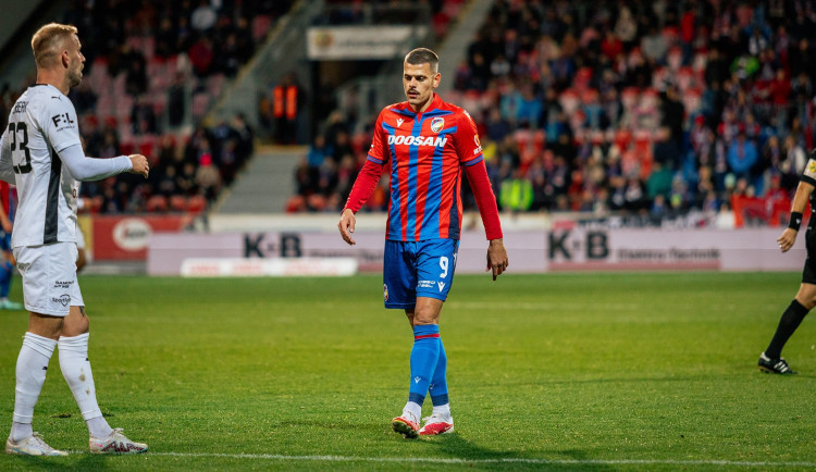 Fotbalisté Plzně podlehli Slovácku 1:4 a doma v lize podruhé za sebou prohráli