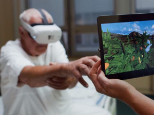 Pacienty bude v nemocnicích motivovat k pohybu virtuální realita