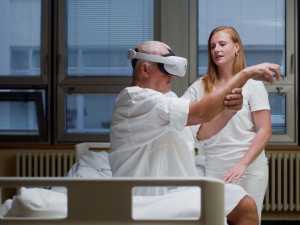 Pacienty bude v nemocnicích motivovat k pohybu virtuální realita