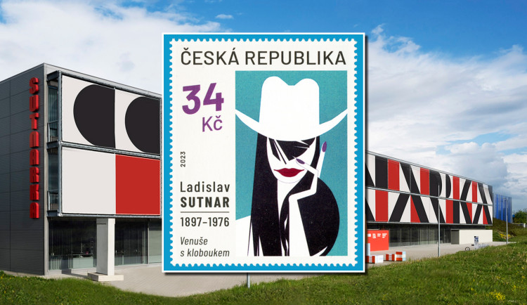 Česká pošta vydala známku věnovanou úspěšnému designérovi a pedagogovi Ladislavu Sutnarovi