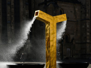 Silný vítr v Plzni