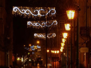 V centru západočeské metropole září přes 500 vánočních zdobných prvků