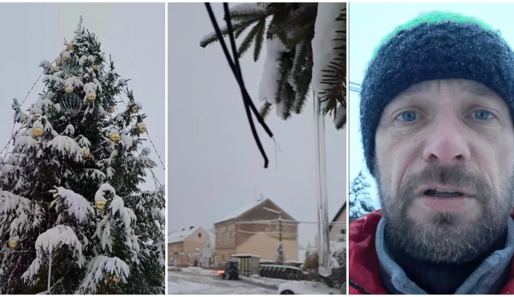 Vandal přestříhal kabely osvětlení vánočního stromku, který se má slavnostně rozsvítit. Starosta nešetřil ostrými výrazy