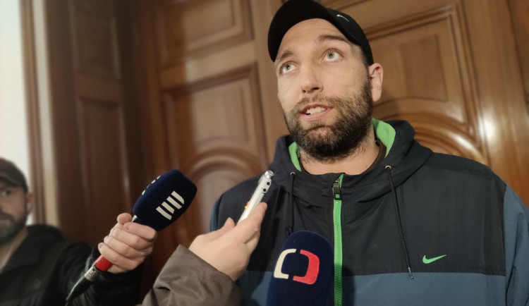 Tomáš Čermák u soudu v Plzni