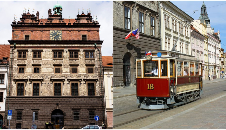 Plzeňská radnice se stala národní kulturní památkou, na seznam se dostala i Křižíkova tramvaj z roku 1899