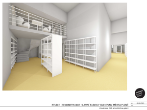 Ústřední městská knihovna projde obří revitalizací za 100 milionů, dostane půdní vestavbu