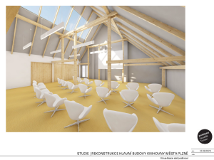 Ústřední městská knihovna projde obří revitalizací za 100 milionů, dostane půdní vestavbu