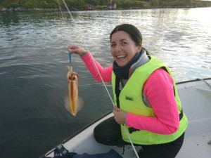 SOUTĚŽ: Na první rybářskou výpravu jela čistě z hecu, nyní pokřtila kuchařku s originálními rybími recepty