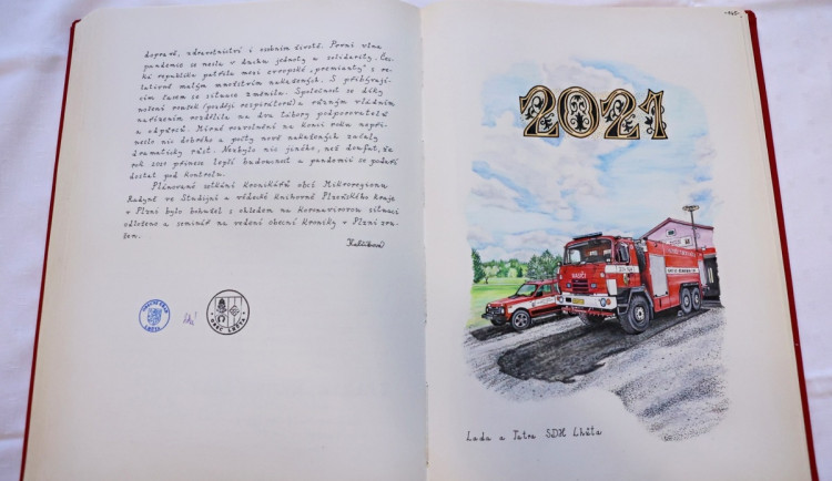 Lhůta na Plzeňsku má nejlepší ručně psanou kroniku v kraji