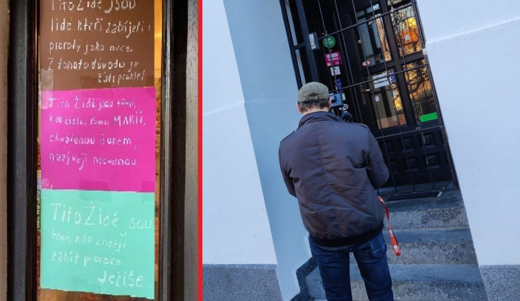Zavřené už je nechvalně proslulé bistro s kebabem, které jeho majitel vyzdobil protižidovskými nápisy