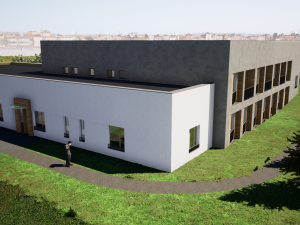 vizualizace kulturní dům Červený Hrádek1