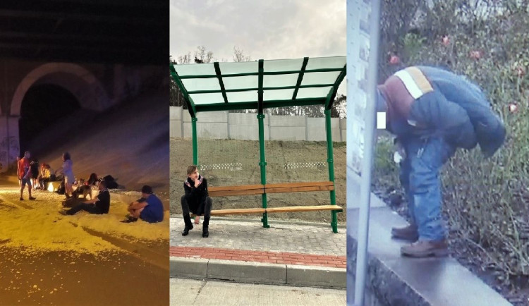 Kuriozity roku 2023: Fekální recidivista v akci, bizarní lavička pobavila Česko a bezdomovci řádící na umělém sněhu