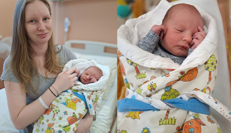 Prvním novorozencem narozeným v letošním roce v porodnici Klatovské nemocnice je Mikuláš Kubalík