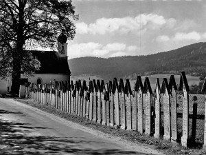 Umrlčí prkna poblíž  Kötztingu v 60. letech