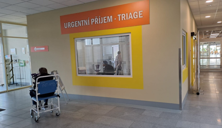 Domažlická nemocnice zmodernizovala urgentní příjem, dosud tam využívali jen provizorní prostory