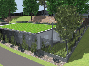 Takto by měla vypadat záchranná stanice po rozšíření a rekonstrukci