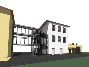 Vizualizace nového pavilonu