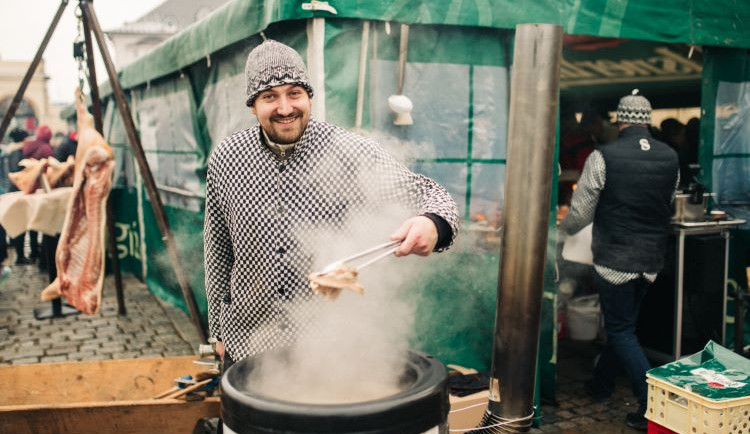 Ukázka výroby tlačenky