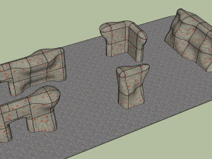 Boulderingové stěny u Třemošenského rybníka