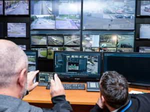 Takto vypadá dispěčink kamerového systému