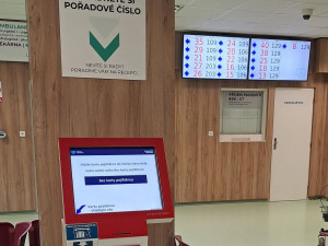 Vyvolávací systém zjednoduší odbavení pacientů, zatím je ve zkušebním režimu