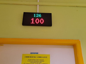 Vyvolávací systém zjednoduší odbavení pacientů, zatím je ve zkušebním režimu