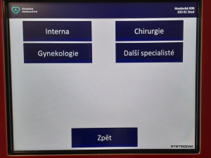 Vyvolávací systém zjednoduší odbavení pacientů, zatím je ve zkušebním režimu