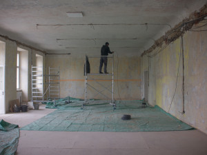 Přestavba zámku přinesla nečekaný objev v podobě vzácných maleb z 18. století a zbytků tvrze