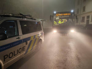 Při kontrolní akci se policisté zaměřili na rychlost a na linkové autobusy
