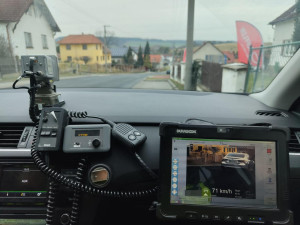 Při kontrolní akci se policisté zaměřili na rychlost a na linkové autobusy