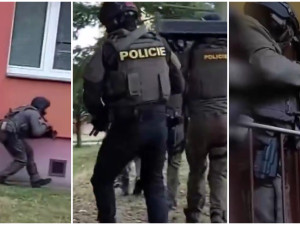 VIDEO: Muž, který vyhrožoval střelbou do lidí, měl doma ruční protitankový granátomet