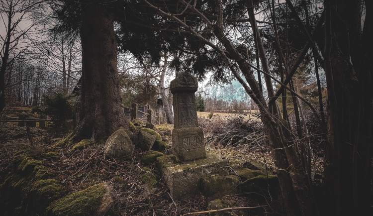 Pochmurná atmosféra na Malém Kozím Hřbetu