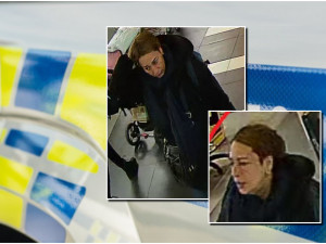 Seniorku s chodítkem okradli nedaleko obchodu, policie by ráda hovořila s ženou na fotografiích