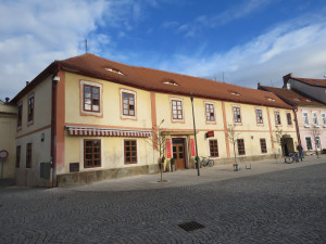 Horažďovice, zámecká budova čp. 12. Foto: Radka Kočí, Městský úřad Horažďovice, 2023.