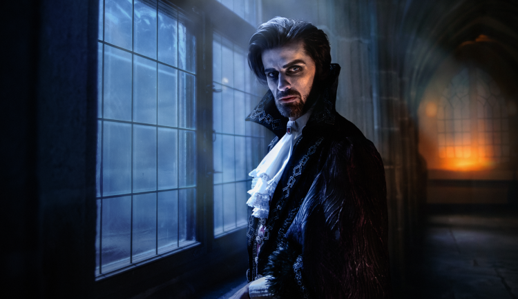 Titulní roli uhrančivého transylvánského knížete Draculy ztvární Jozef Hruškoci