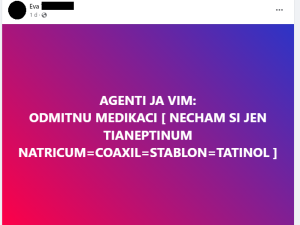 Z psychiatrické nemocnice uprchla pacientka s nařízenou ochrannou léčbou. V den útěku psala podivné vzkazy na Facebooku na