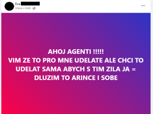 Z psychiatrické nemocnice uprchla pacientka s nařízenou ochrannou léčbou. V den útěku psala podivné vzkazy na Facebooku na
