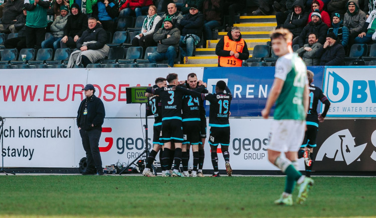 Plzeňští fotbalisté využili v Jablonci díky Chorému přesilovku a vyhráli 2:1