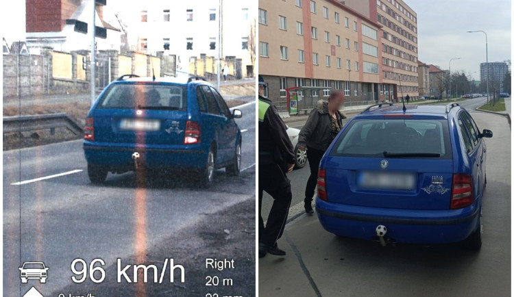 VIDEO: To jsem ostuda, řekla pětašedesátiletá řidička, která městem prosvištěla skoro stovkou