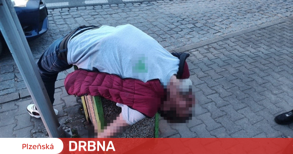 Ochmelka to zalomil na odpadkovém koši, další muž oslavil narozeniny na záchytce