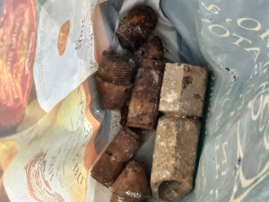 Nález dalších nebezpečných předmětů