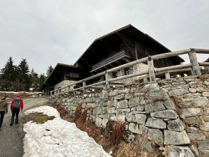 Chata pod vrcholkem Luzného