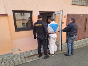 Policisté eskortují k soudu obviněného cizince
