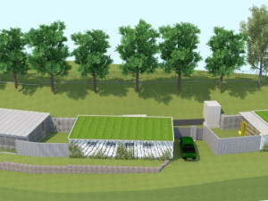 Vizualizace modernizace a rozšíření záchranné stanice