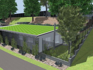 Vizualizace modernizace a rozšíření záchranné stanice